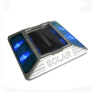 태양광 도로표지병 SRSA-4(블루 지속등) 도로안전유도등 위험도로 급커브 아파트내 도로안전등